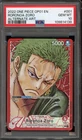 One Piece CCG Roronoa Zoro Alternate Art OP01-001 PSA 10 Gem Mint