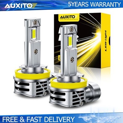 H11 LED Headlight Bulb Kit High Low Beam 120W 48000LM Super Bright 6500K White