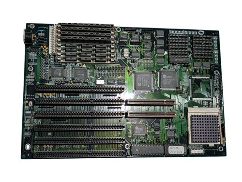 UNTESTED! CPU + RAM, ECS UM486V AIO (DIP) Rev. 2.0 Socket 3 SIMM ISA VLB Baby-AT