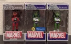 Funko Rock Candy Marvel She Hulk Red/Green/Glow In The Dark Lot of 3