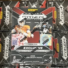 2025 Panini Prizm Draft Picks Football Factory Sealed Hobby Blaster Box 6 Packs