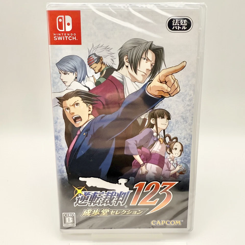 Phoenix Wright Ace Attorney 123 Trilogy Nintendo Switch Japan Import - Image 2 of 4