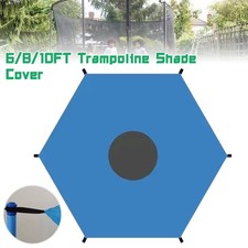 Image of 6/8/10ft Trampoline Waterproof Cover Trampoline Shade Cover Accessories