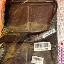 Black Solid Nylon cd/dvd Sleeve Case with Zipper Closure