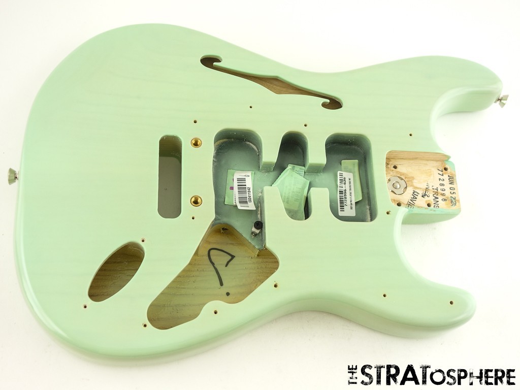 Fender FSR American Professional II Strat Thinline BODY Ash Trans