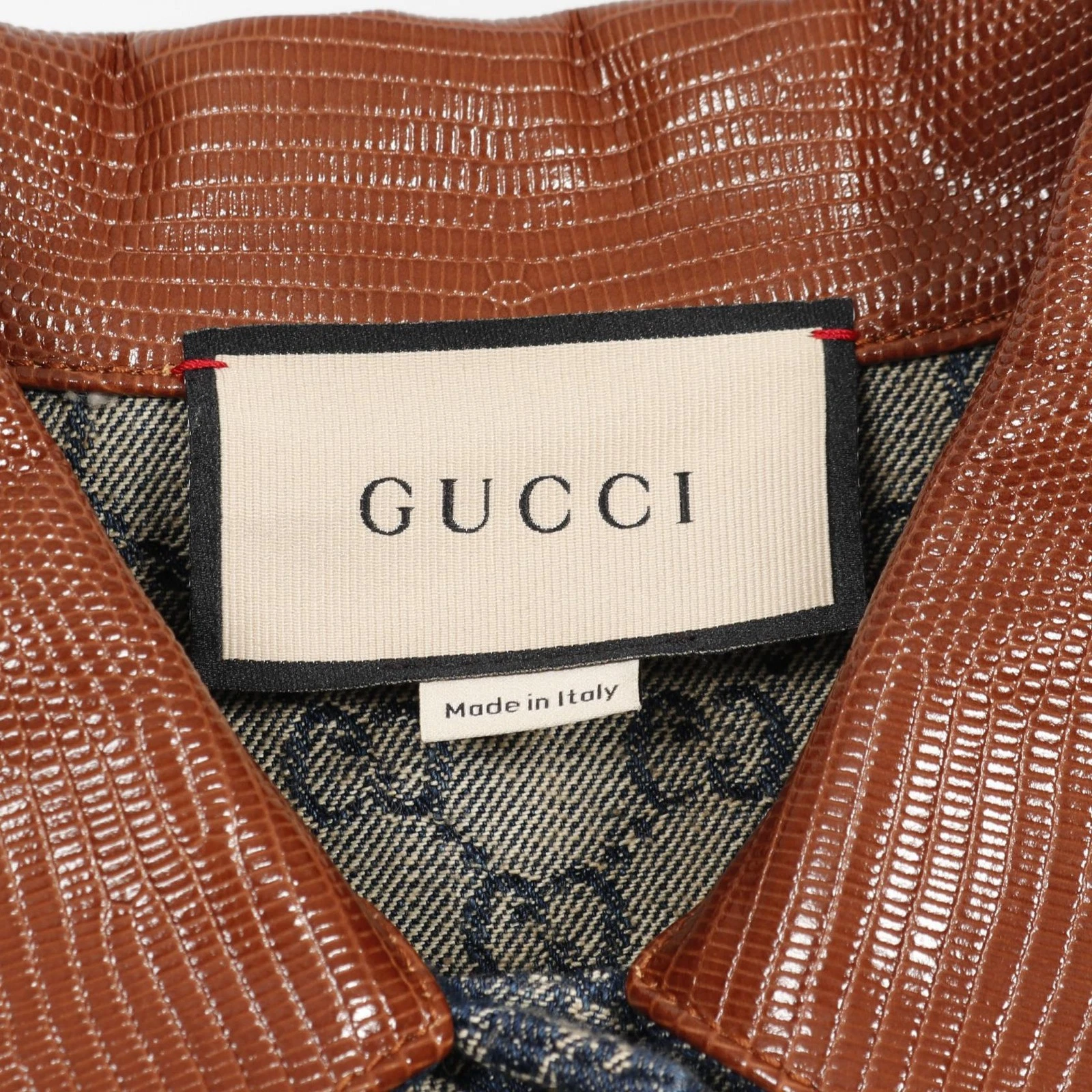 Gucci giacca denim cotone navy 671776 r4_0714