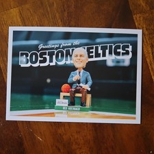 2026 Red Auerbach Postcard Only Boston Celtics Not Bobblehead SGA Abu Dhabi