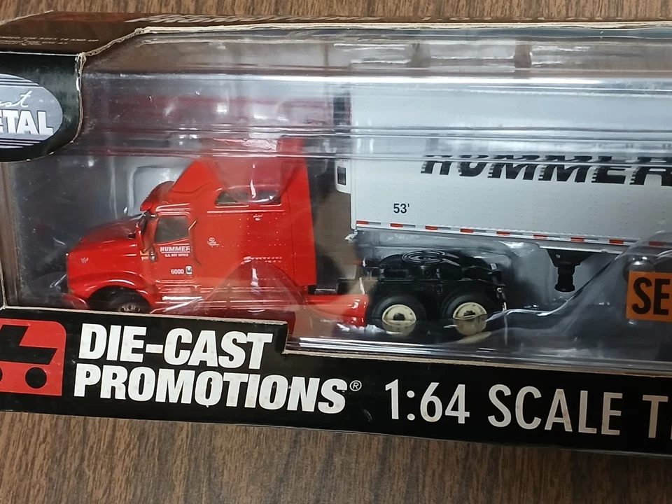 Reboque refrigerador DCP 31020 Don Hummer International 9400i em escala 1/64 - Imagem 2 de 4