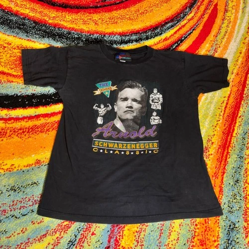 Arnold Schwarzenegger Classic Bodybuilding Tee 1990s vintage concert t-shirt, vintage, single stitch, B+ condition