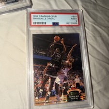 1992-93 Topps Stadium Club - Members Choice Shaquille O'Neal #201 (RC)