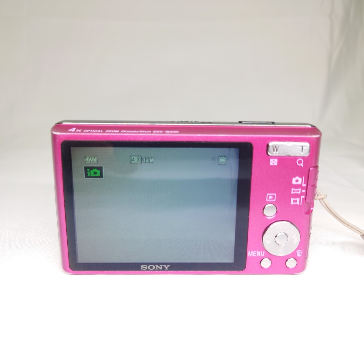Exc+] SONY Cyber Shot DSC-W530 Pink Digital Camera 4x 14.1MP