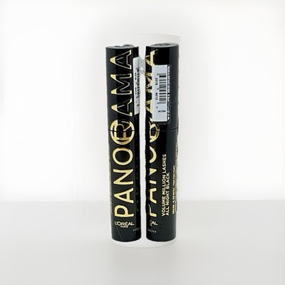 2*L OREAL  Mascara Panorama Volume Million Lashes All Night Black 2*9.9ml & Set