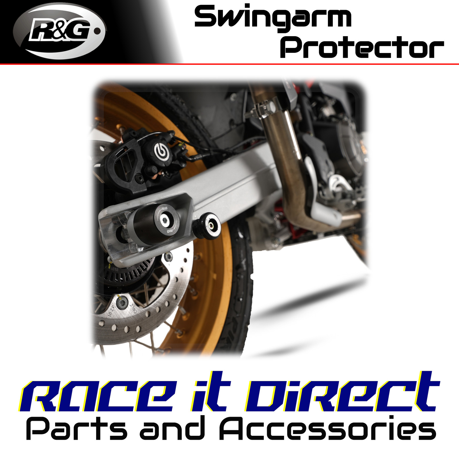 APEX Swingarm Protectors for Aprilia Tuareg 660 Rally 2025-2026 R&G