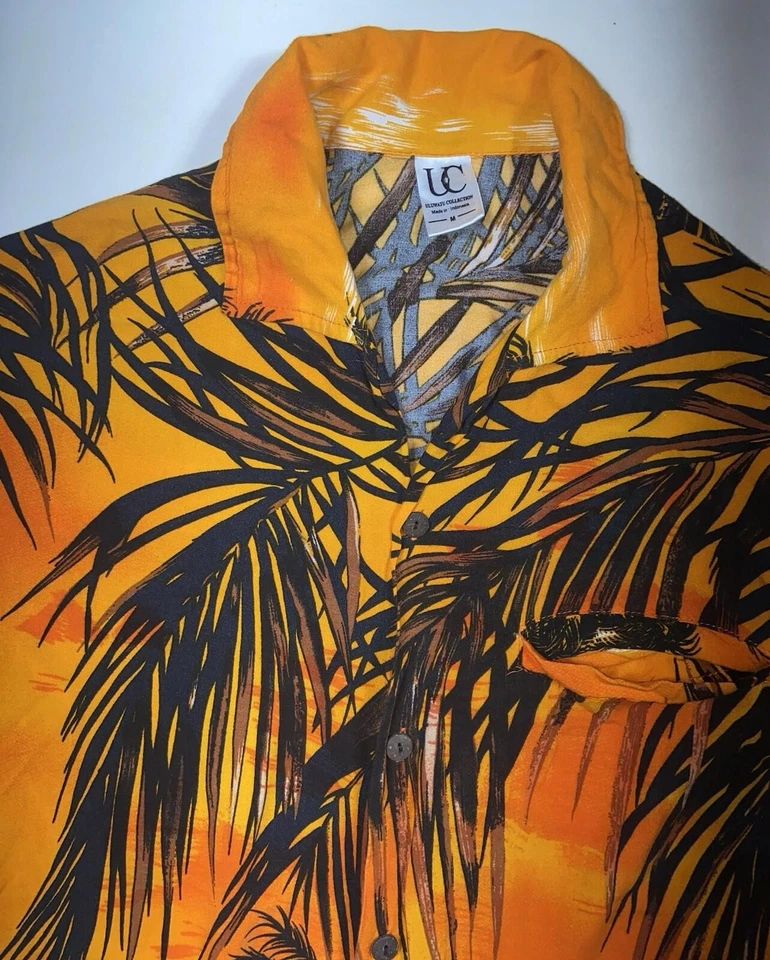 Camisa Hawaiana Uluwatu De Colección Mambo Camisas Fuertes Estilo Para Hombre Mediana M Foto 2 de 4
