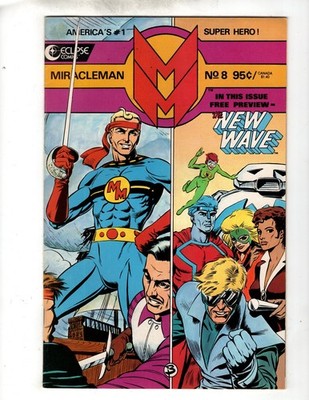 Eclipse Comics Miracleman Volume 1 Book #8 VF+ 1986