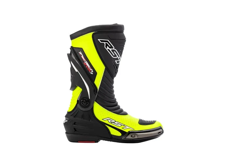 RST Tractech Evo III Sport Boots neon gelb/schwarz Gr. 45 Motorrad Stiefel