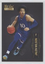 2022-23 Wild Card Matte Draft Black Jalen Wilson #MB-32 11pj