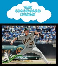 Daniel Gossett 2018 Topps Update #US283 RC Oakland Athletics