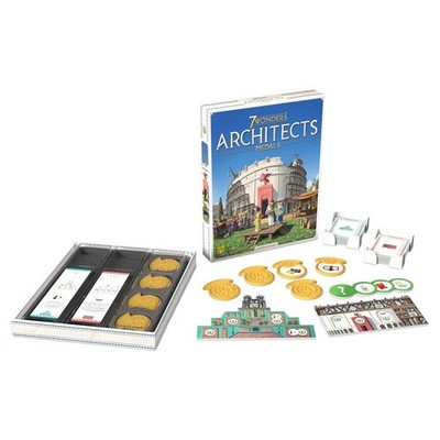 ASMSVAMED01 Asmodee 7 Wonders Architects: Medals Expansion