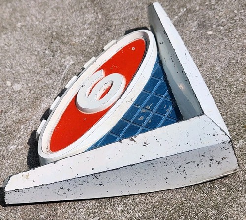 Original 1962-66 GMC Truck V6 Hood Emblem 2419879 - Picture 3 of 7