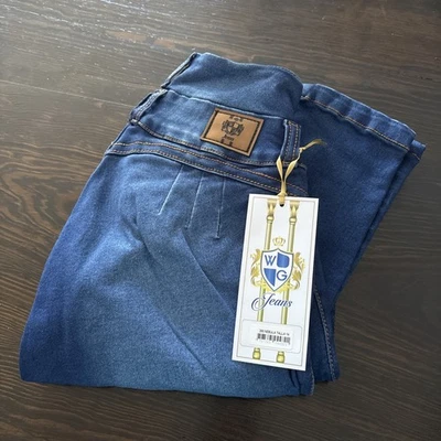 WG Jeans 265 Nebula High Rise Skinny Women Jeans Size 14 Levanta Cola Colombiano - image 1 of 4