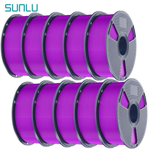 SUNLU 5×1KG/10×1KG PLA PETG Seide ABS ASA SILK 3D Drucker Filament 1KG Spule - Afbeelding 123 van 153