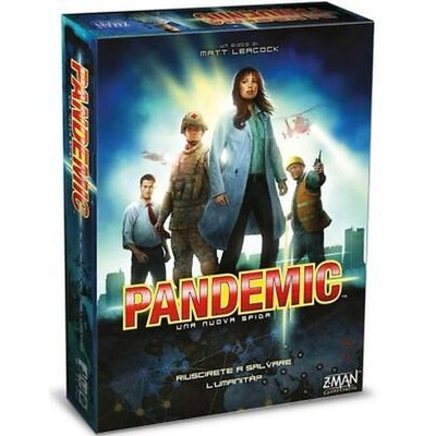 Pandemic Eine neue Herausforderung - Brettspiel Basis Pandemie Italienisch Neu Asmodee