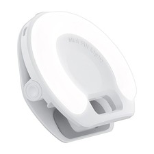 Selfie Light for Phone Adjustable Brightness Clip Fill Lamp Rechargeable handy