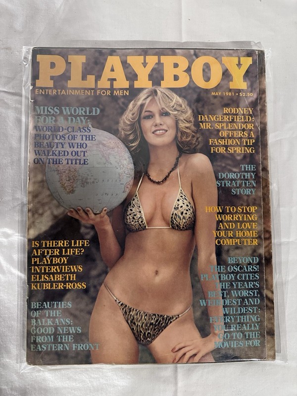 Playboy Magazine May 1981 Vintage Original Complete Centerfold