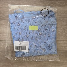 Janie and Jack Floral Smocked Dress Size 3 Blue