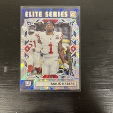 2025 Panini Donruss - The Elite Series Malik Nabers #TES-MNA