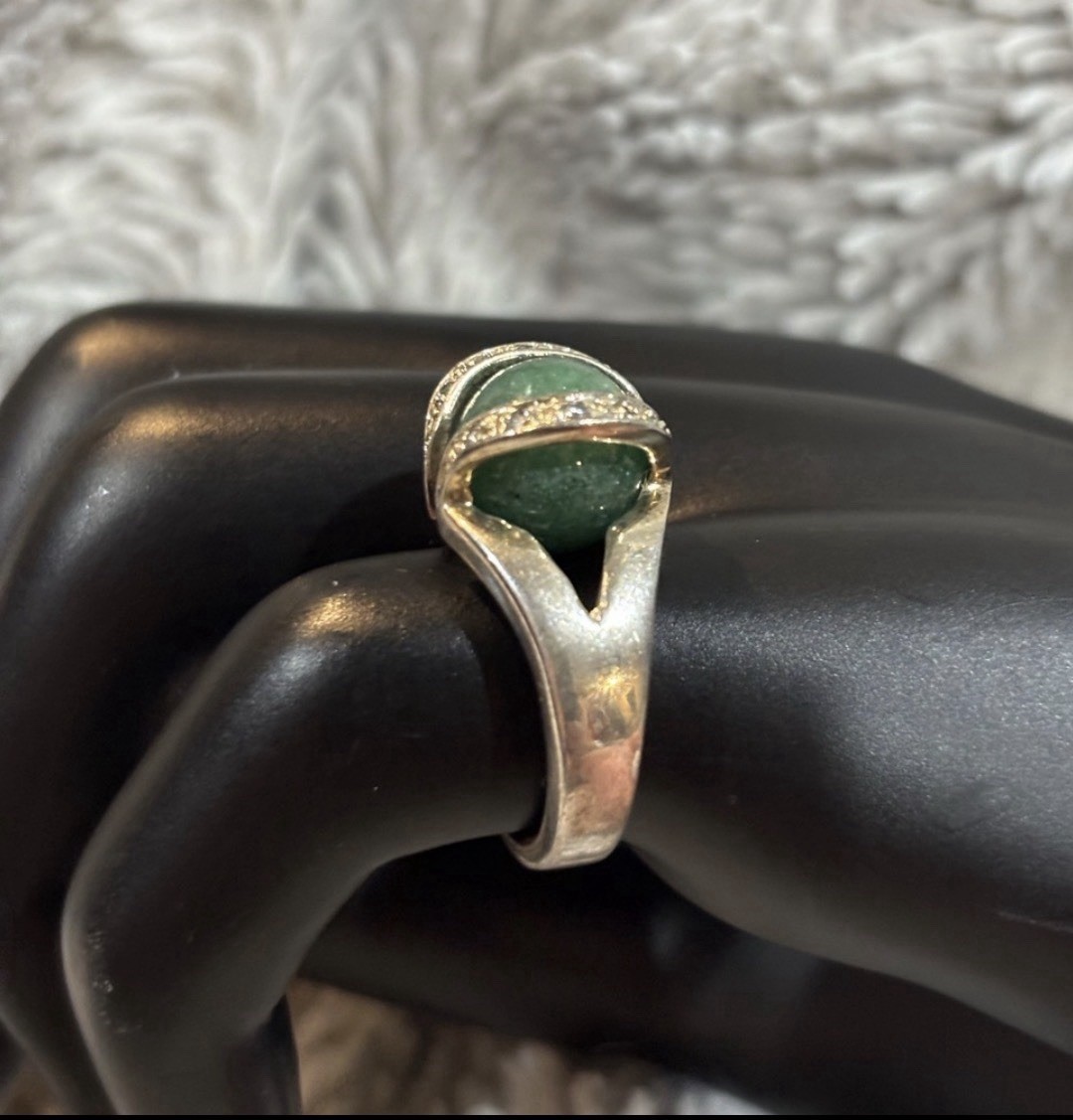 Sterling Silver 925 Ring Interchangeable Stones  … - image 3