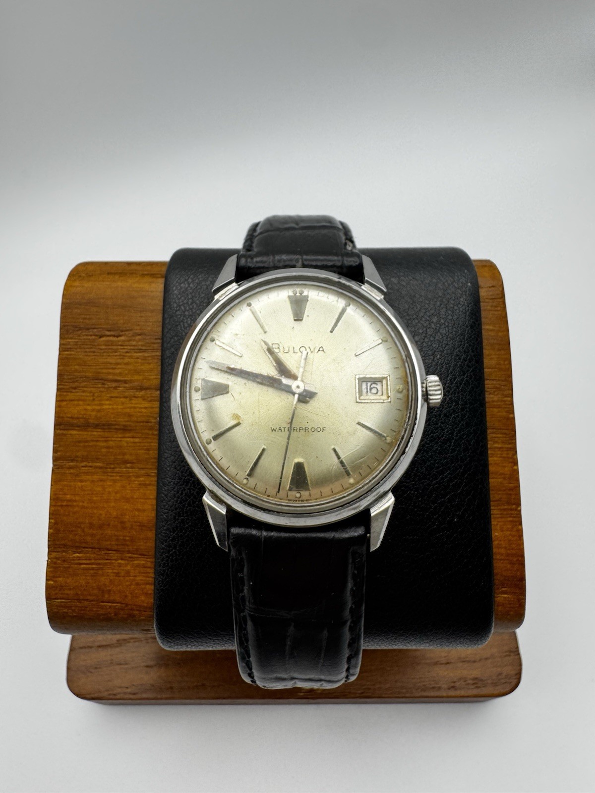 Vintage Bulova “Waterproof” Manual Wind 1960’s Wristwatch - Runs