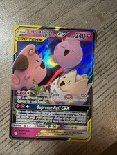 NM Togepi & Cleffa & Igglybuff GX 143/236 Sm-Cosmic Eclipse Holo  on eBay