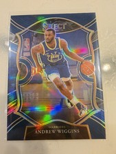 2020 Panini Select Andrew Wiggins Blue Prizm All Star 6 MINT