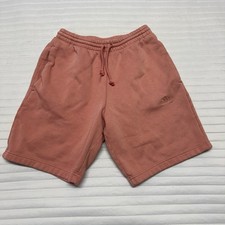 Adidas All SZN Fleece Men  s Coral Drawstring Shorts Size Small