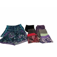 8 Piece Lot 6-Stretch Pants Leggings 2-Shorts Girls L 10-12 Champion 90 Degree