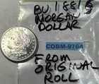 BU Uncirculated 1881-S Morgan 90% Silver Dollar From Original Roll COBM-9764