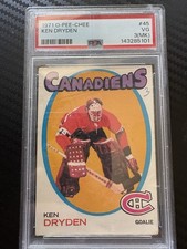 1971-72 O PEE CHEE OPC #45 KEN DRYDEN Rookie RC PSA 3