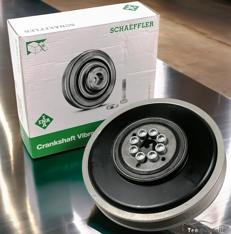 INA Riemenscheibe Kurbelwelle Audi A4 A5 A6 A7 A8 Q5 Q7 VW Touareg  2.7 3.0 TDI - Bild 2 von 4