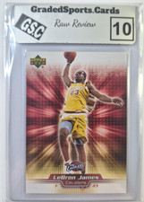 2005-06 Upper Deck Factory Set Lebron James #LBJ-12, Gem Mint 10, Quick Grade