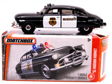 Matchbox Boxed 2016 1951 Hudson Hornet Police Car black/white