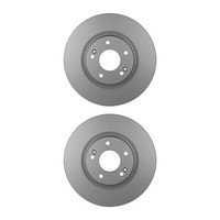 2 Bremsscheiben InnenbelüFtet Ø 69 Mm 25 Mm Hella FüR U.A. Hyundai Sonata