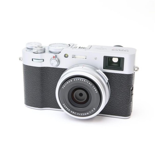 Fujifilm Fuji X100V Silver Digital Camera Shutter Count 1100
