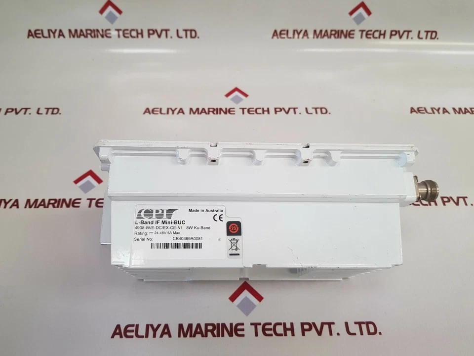 Cpi Codan 4908-w/e-dc/ex-ce-ni Installation Manual 8w Ku-band - Image 4 of 4