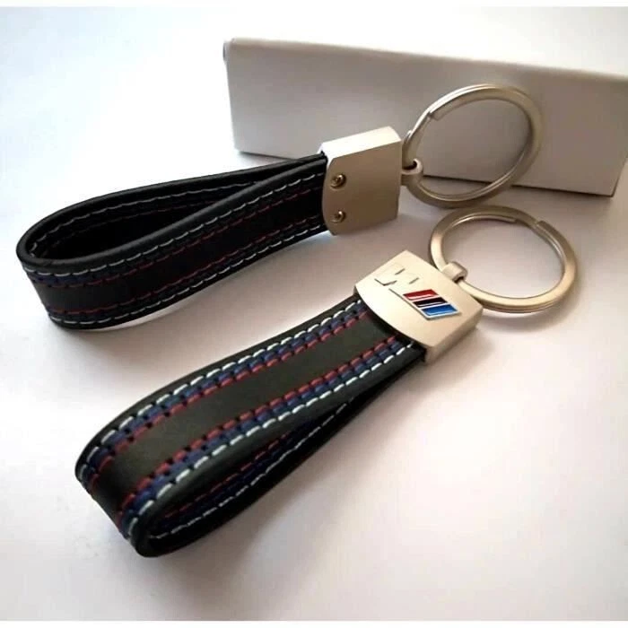 Porte clé cle cuir BMW M3 Porte clés clé clef clefs BMW M3 métal série M - Photo 2/3