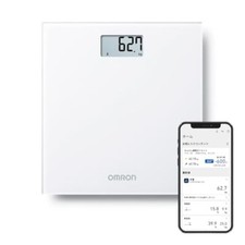 Omron Body Scale Blanco HN-300T2-JTW Smartphone Vinculado Transferencia Automática de Datos