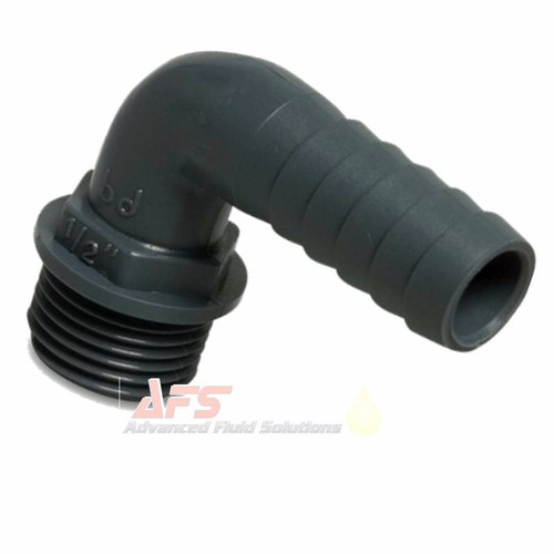 Accesorios de cola de manguera de púas de plástico BSPP x hembra y macho para piscina/estanque tubería de agua - Imagen 5 de 6