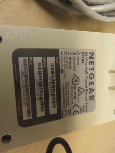 MODULE NETGEAR INTERRUPTEUR ETHERNET # XE104 + CÂBLE BELKIN 14 PIEDS - Photo 5/10