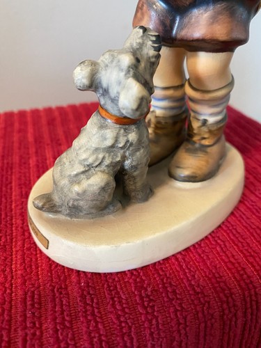 Hummel 1955 "Not For You" 5-1/2"s tall Little Boy with His Dog 317 W. Germany - Picture 19 of 24